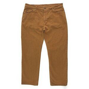 Raleigh Denim Mens Jeans Alexander Straight Leg Pants Size 36x29 Rust USA Made